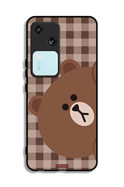 Tolwak غطاء حماية لهاتف Vivo V30 5G تيدي بير