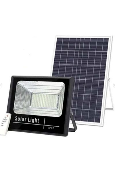 divendi-ro KIT 50w LED DIMABLE JORTAN DIMABLE JORTAN 50w LED Spotlight with INDIVIDUAL Solar Panel
