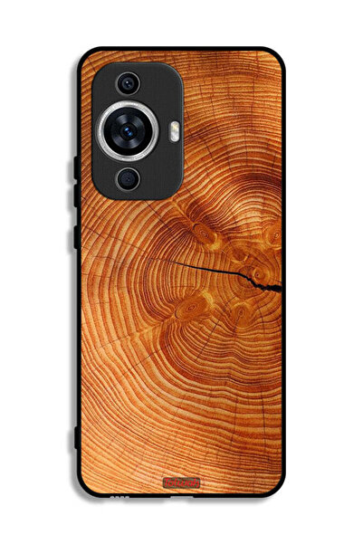 Tolwak غطاء حماية لهاتف هواوي نوفا 12 لايت مصنوع من الخشب المتصدع