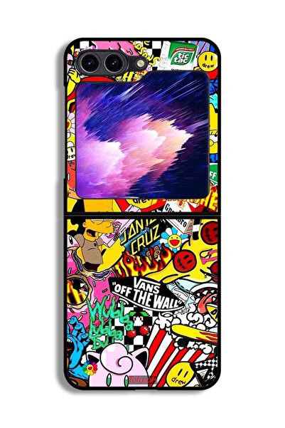 Tolwak غطاء حماية لهاتف Samsung Galaxy Z Flip6 - Off The Wall