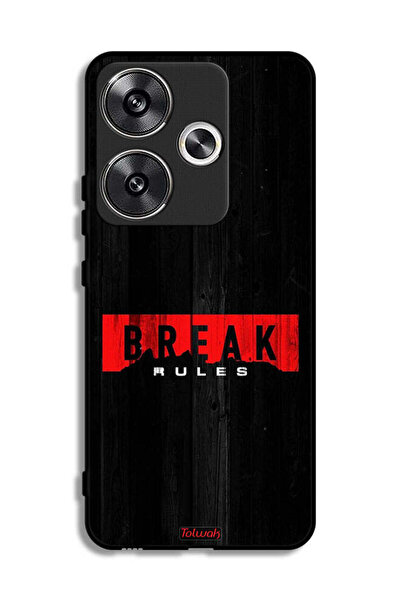 Tolwak غطاء حماية لهاتف Xiaomi Poco F6 5G - كسر القواعد