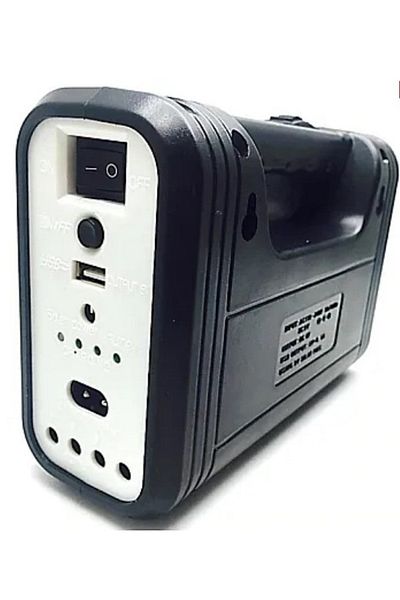 divendi-ro Solar kit GD-Lite 8017 with USB devices with 3 LED bulbs + high capacity battery