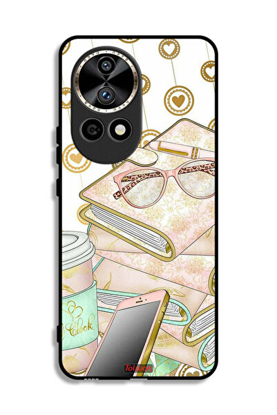Tolwak Huawei nova 12 Ultra 5G Protective Case Cover Glasses On Books