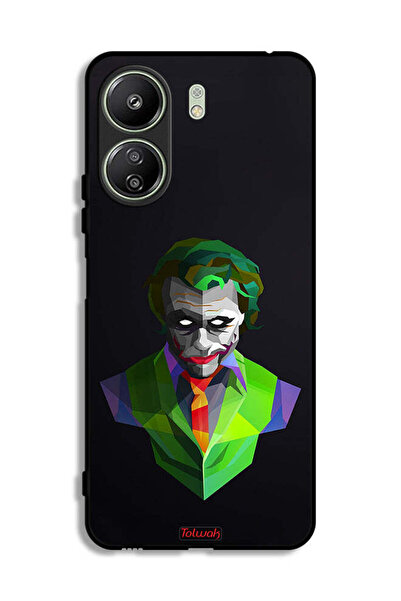 Tolwak غطاء حماية لهاتف شاومي ريدمي 13 سي - فن تجريدي للجوكر