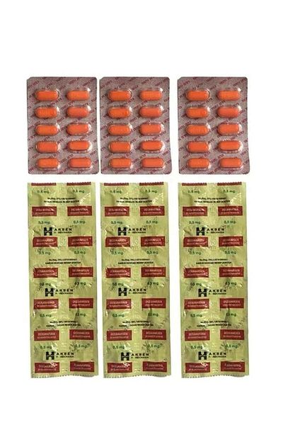 Harsel Harsin - 3 Strips Dietary Supplement - 3 Pieces Vitamin
