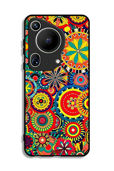 Tolwak غطاء حماية لهاتف هواوي بيورا 70 ألترا بنقشة ماندالا ملونة