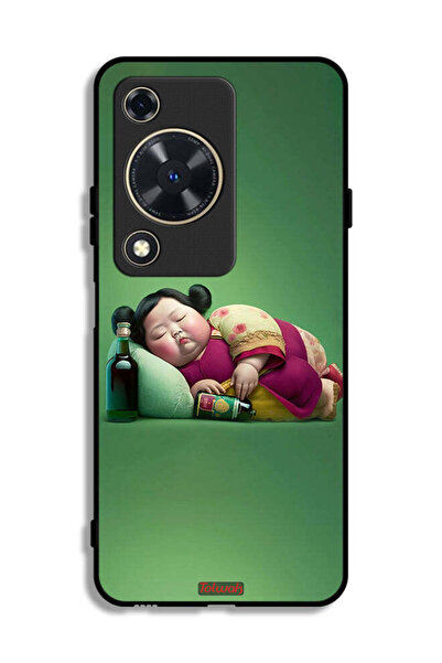 Tolwak غطاء حماية لهاتف هواوي إنجوي 70 - فتاة سمينة