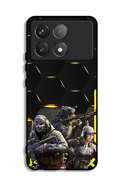 Tolwak غطاء حماية Xiaomi Redmi K70 Pro بخلفية Cyberpunk