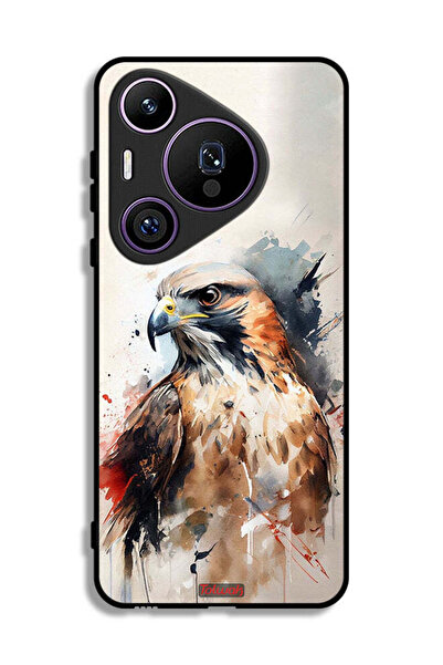 Tolwak غطاء حماية هواوي بيورا 70 برو بتصميم نسر تجريدي