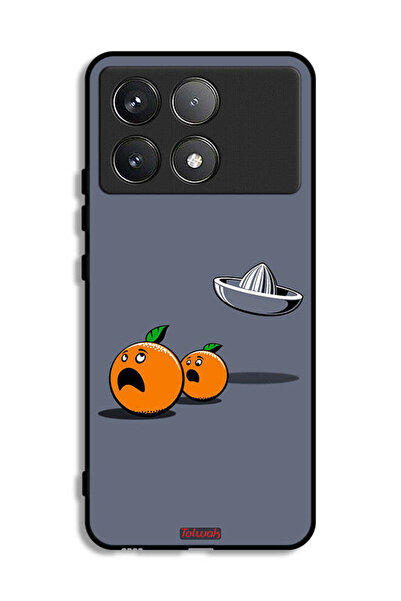 Tolwak غطاء حماية لهاتف Xiaomi Poco F6 Pro بتصميم فني رقمي بسيط وفكاهي