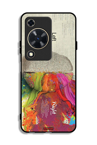 Tolwak غطاء حماية لهاتف هواوي إنجوي 70 بتصميم تجريدي لعلم الدماغ