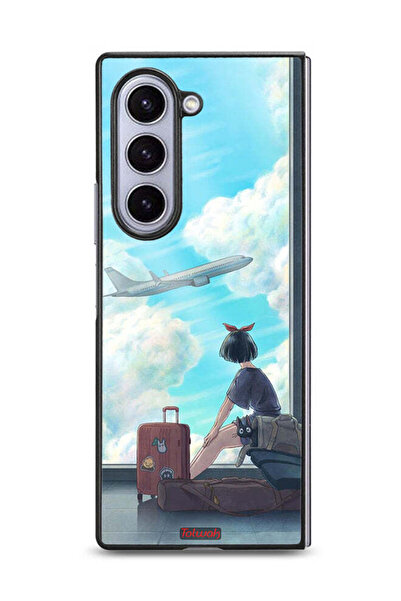 Tolwak غطاء حماية لهاتف سامسونج جالاكسي زد فولد 6 - فن السفر