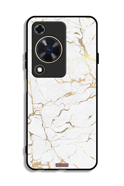 Tolwak غطاء حماية لهاتف هواوي إنجوي 70 بنمط رخامي