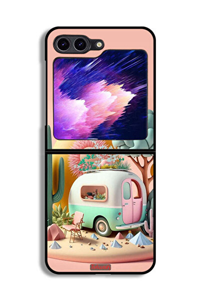 Tolwak غطاء حماية لهاتف Samsung Galaxy Z Flip6 - فن سينيسي