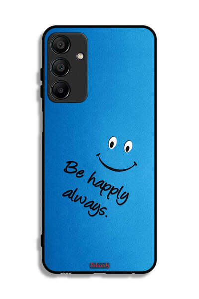 Tolwak Samsung Galaxy A15 Protective Case Cover Be Happy Always