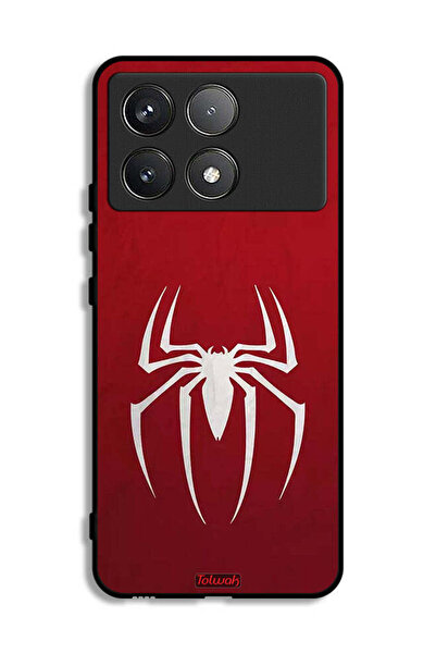 Tolwak غطاء حماية شاومي ريدمي K70 برو بتصميم أيقونة العنكبوت