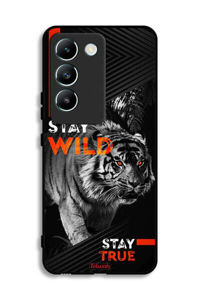 Tolwak غطاء حماية لهاتف Vivo V30 Lite 4G - Stay Wild Stay True