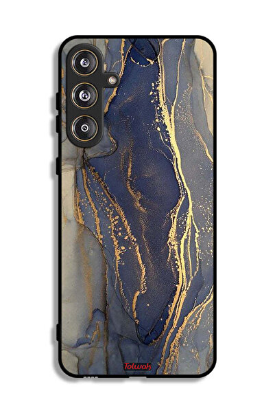 Tolwak غطاء حماية لهاتف سامسونج جالاكسي F55 5G بنقشة رخامية لامعة