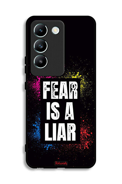 Tolwak غطاء حماية لهاتف Vivo V30 Lite 4G - الخوف كاذب