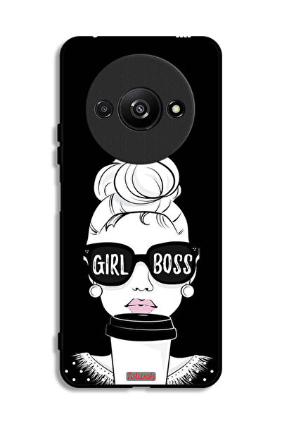 Tolwak Xiaomi Redmi A3 4G Protective Case Cover Girl Boss