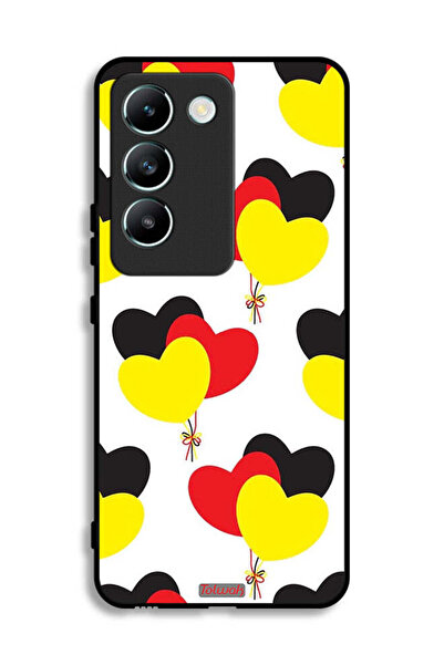 Tolwak غطاء حماية لهاتف Vivo V30 Lite 4G بتصميم مجموعة قلوب الثلاثة