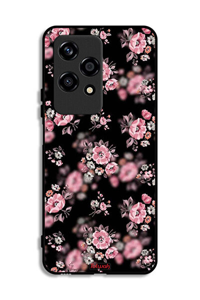 Tolwak غطاء حماية لهاتف Honor 200 Lite 5G بنقشة زهور بورتريه
