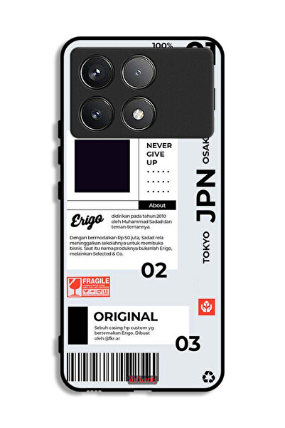 Tolwak غطاء حماية لهاتف Xiaomi Poco F6 Pro - ملصق ياباني