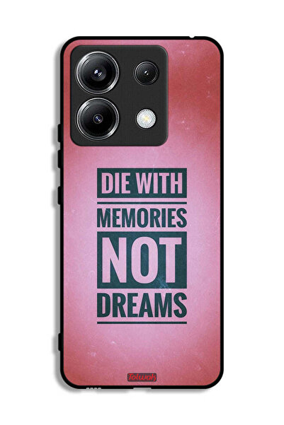 Tolwak غطاء حماية لهاتف شاومي ريدمي نوت 13 برو 5G، ذكريات لا أحلام