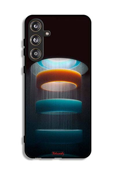Tolwak غطاء حماية لهاتف سامسونج جالاكسي F55 5G بنمط حلقات فنية