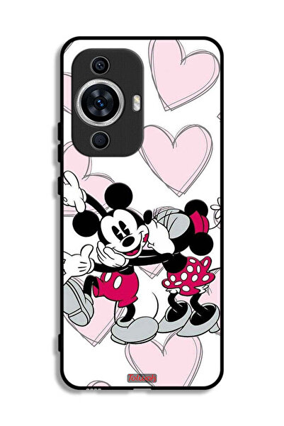 Tolwak غطاء حماية لهاتف هواوي نوفا 12 لايت بتصميم عناق ميكي ماوس