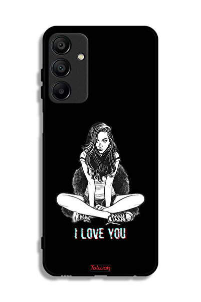 Tolwak غطاء حماية لهاتف سامسونج جالكسي A15 بتصميم "أحبك"