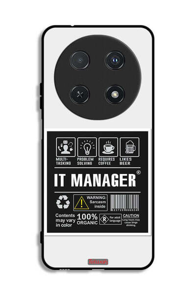 Tolwak غطاء حماية لهاتف هواوي نوفا 12i، ملصق إدارة تكنولوجيا المعلومات