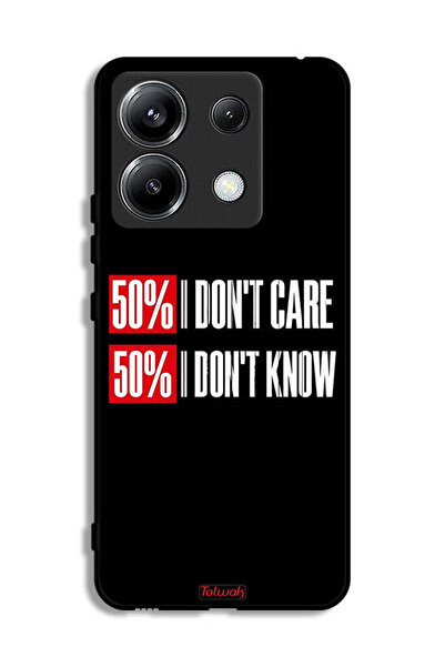 Tolwak غطاء حماية لهاتف Xiaomi Poco X6 5G لا يهمني