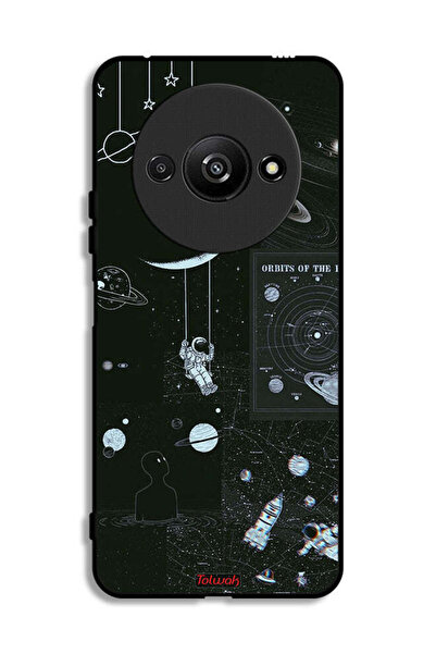 Tolwak Xiaomi Redmi A3 4G Protective Case Cover Orbits Of The Planets
