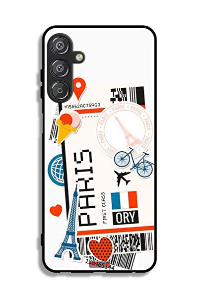 Tolwak غطاء حماية لهاتف سامسونج جالاكسي F15 5G، ملصق باريس