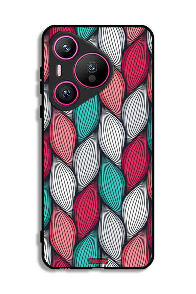 Tolwak غطاء حماية لهاتف هواوي بيورا 70 بنقشة ريش