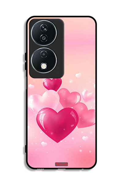 Tolwak غطاء حماية لهاتف Honor X7b 5G برسومات قلوب جميلة