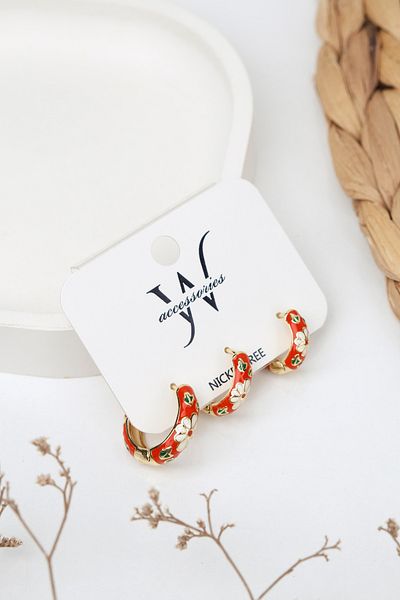 Jack Ferrero Steel / No Tarnishing Women's Earrings