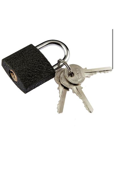 fiba teknik Kroks Gray Padlock 50mm 1 Piece
