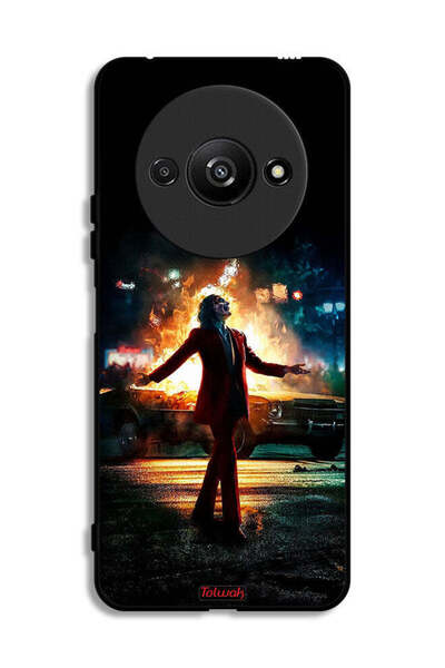Tolwak Xiaomi Redmi A3 4G Protective Case Cover Joker Happy Mode