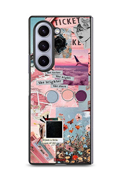 Tolwak غطاء حماية لهاتف سامسونج جالكسي زد فولد 6 - الليل أظلم والنجوم أكثر إش...