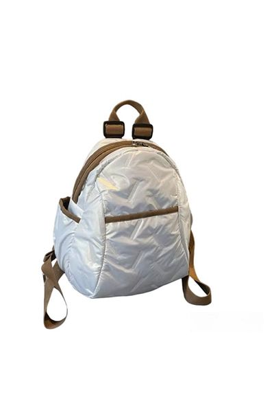 Rup Art European Style Soft Nylon Backpack Lady Fashion Handbag Lightweight Purse for Women Use Rup Art