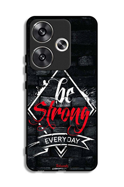 Tolwak غطاء حماية لهاتف Xiaomi Poco F6 5G كن قويًا كل يوم