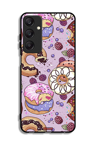 Tolwak غطاء حماية لهاتف سامسونج جالاكسي A25 5G برسومات دونات فنية