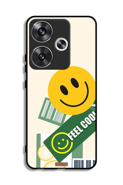 Tolwak Xiaomi Poco F6 5G Protective Case Cover Feel Cool Sticker