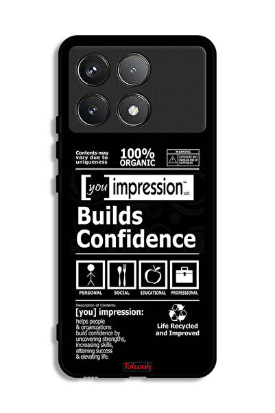 Tolwak غطاء حماية لهاتف Xiaomi Redmi K70 ملصق بناء الثقة