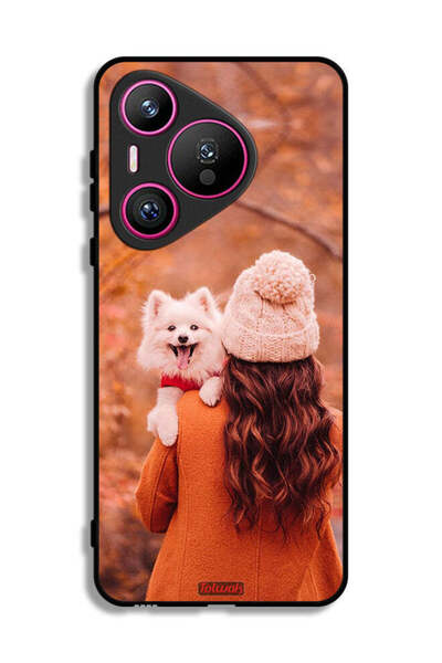 Tolwak غطاء حماية لهاتف هواوي بيورا 70 يحمل جروًا