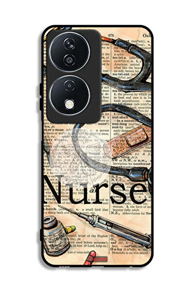 Tolwak غطاء حماية لهاتف Honor X7b 5G بتصميم أدوات التمريض العتيقة