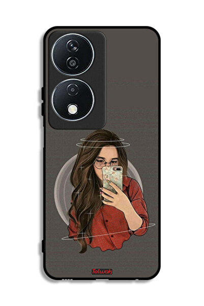 Tolwak غطاء حماية لهاتف Honor X7b 5G لالتقاط صور سيلفي