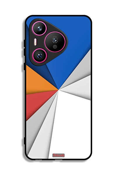 Tolwak غطاء حماية لهاتف هواوي بيورا 70 مصنوع من مادة مطابقة للفن التجريدي